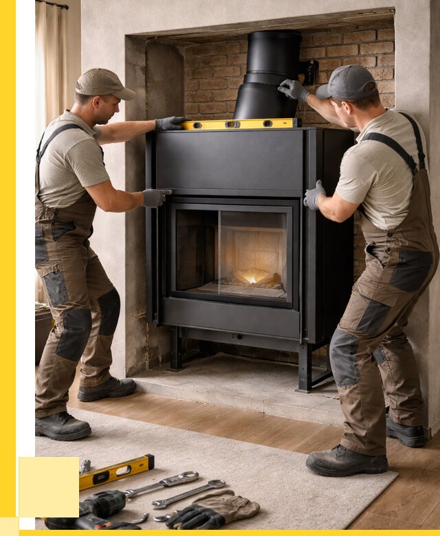 Установка каминных топок в Салавате под ключ от 19204 р. | ЭриданСлв