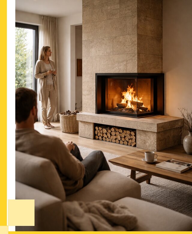 Угловые камины из кирпича установка в Салавате от 160035 р. ЭриданСлв