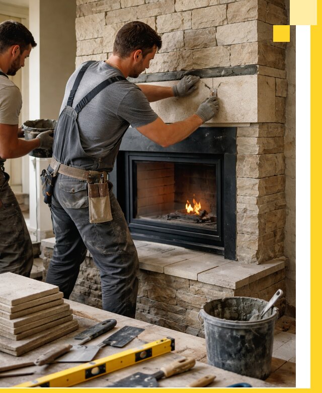 Проектирование и установка открытых каминов в Салавате