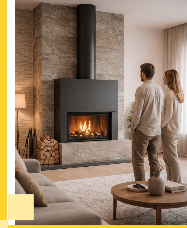 Закрытые камины под ключ в Салавате от 128028 р., ЭриданСлв