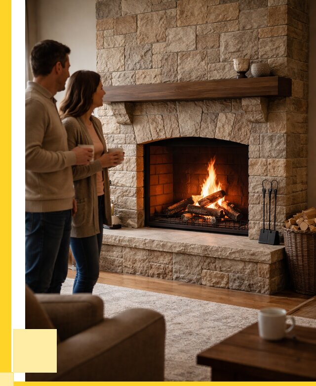 Каменные камины на заказ в Салавате от 192042 р. | ЭриданСлв