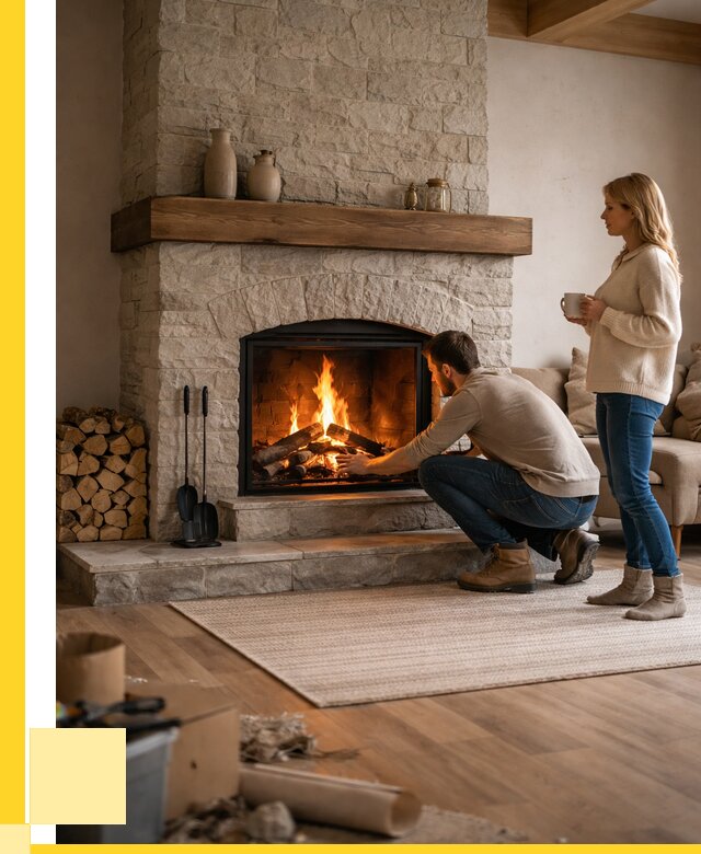 Камины для загородного дома в Салавате от 373415 р., ЭриданСлв