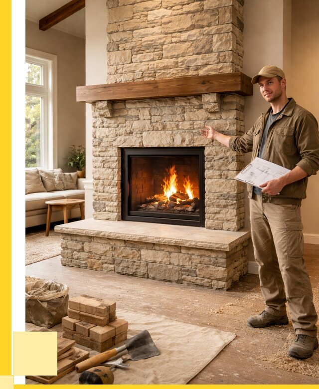 Камины под ключ в Салавате от 192042 р. | ЭриданСлв — установка