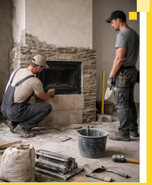 Камины под ключ в Салавате: проект, изготовление и монтаж