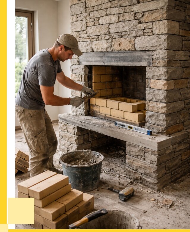 Кладка каминов и камина в Салавате от 26673 р. ЭриданСлв