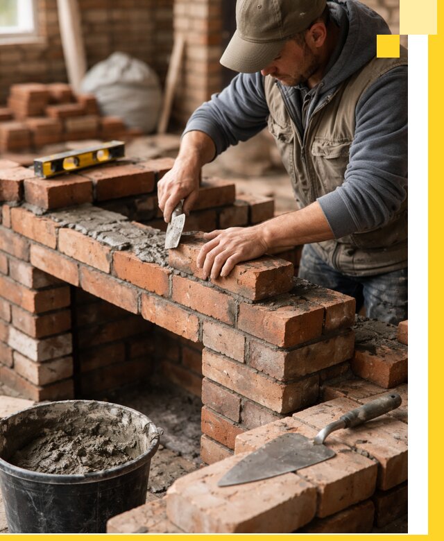 Кладка каминов под ключ в Салавате профессиональная отделка и монтаж