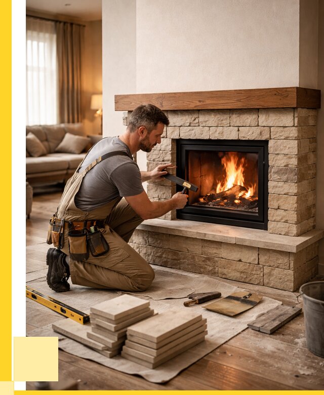 Строительство каминов в Салавате от 160035 р., ЭриданСлв - под ключ