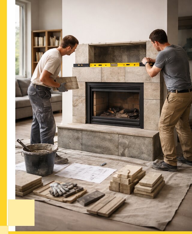 Монтаж каминов и установка в Салавате от 48011 р. | ЭриданСлв