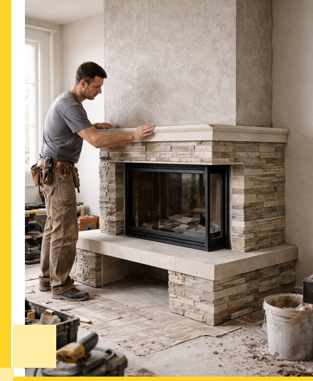 Изготовление каминов под ключ в Салавате от 160035 р. | ЭриданСлв