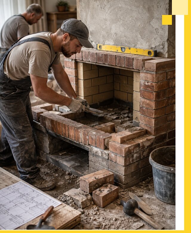 Изготовление и установка каминопечей под ключ в Салавате