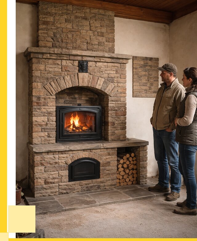 Кирпичная печь под ключ в Салавате от 160035 р. | ЭриданСлв