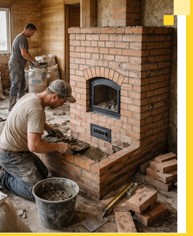 Профессиональное строительство печей в Салавате под ключ
