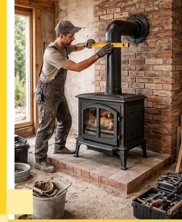 Монтаж печей установка банной печи в Салавате от 16004 р. | ЭриданСлв