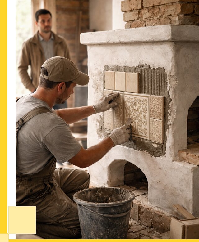 Отделка печей и банных печей в Салавате от 37342 р. | ЭриданСлв