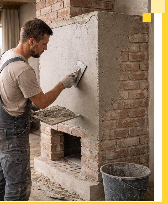 Отделка печей и облицовка каминов в Салавате под ключ