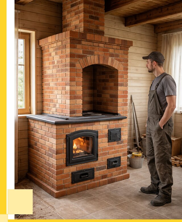 Кирпичные печи в Салавате: купить от 160035 р. | ЭриданСлв