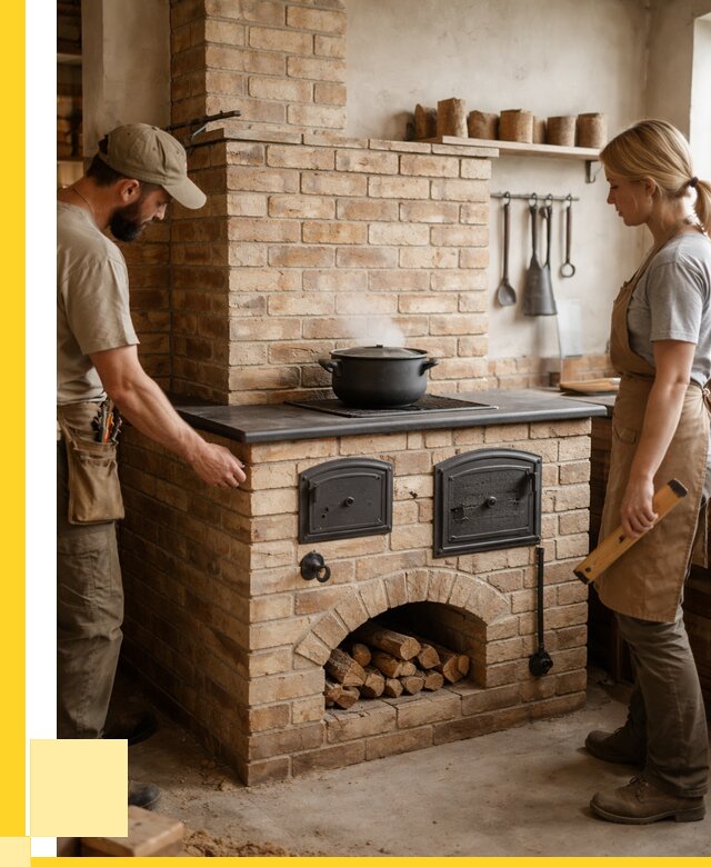 Варочно отопительные печи в Салавате от 96021 р. | ЭриданСлв