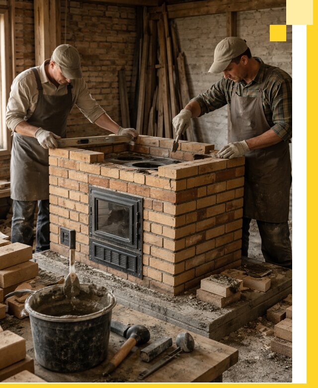 Изготовление и установка варочных печей под ключ в Салавате