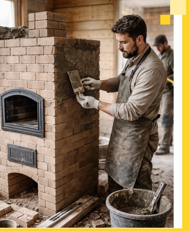 Изготовление и установка печей-шведок под ключ в Салавате