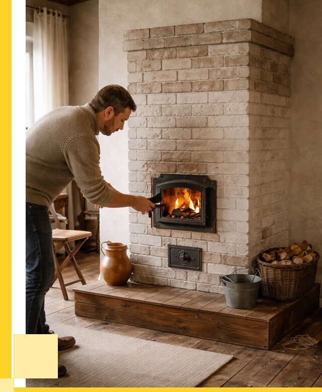 Печь голландка из кирпича в Салавате от 90687 р. | ЭриданСлв