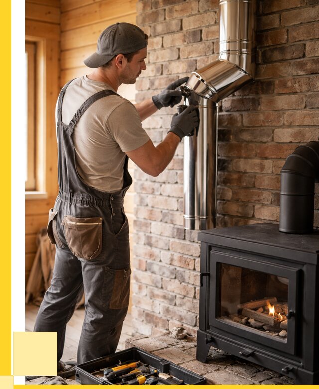 Монтаж дымоходов для печей в Салавате от 8002 р. | ЭриданСлв