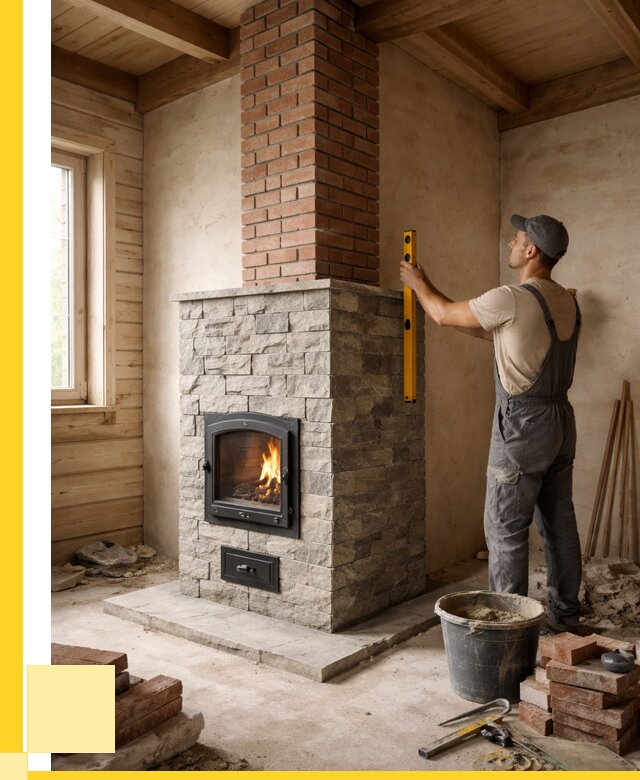 Печи и дымоходы под ключ в Салавате от 48011 р., ЭриданСлв