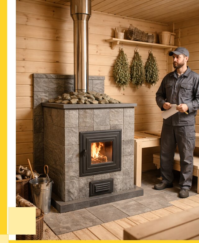 Печи для бани под ключ в Салавате от 128028 р. | ЭриданСлв