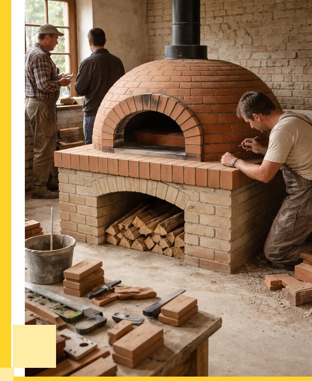 Помпейская печь дровяная для пиццы в Салавате | ЭриданСлв от 213380 р.