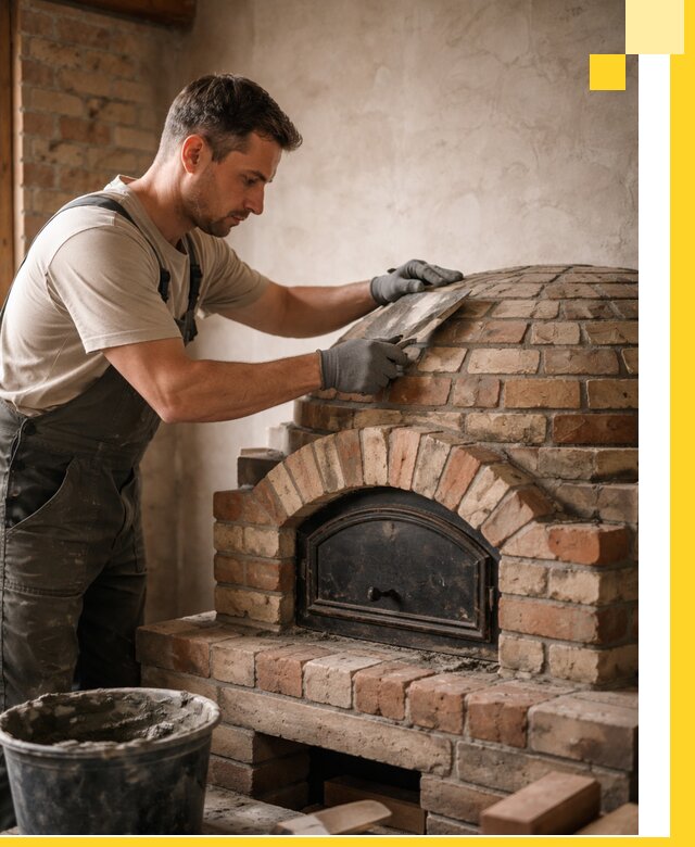 Изготовление и монтаж помпейских печей на заказ в Салавате