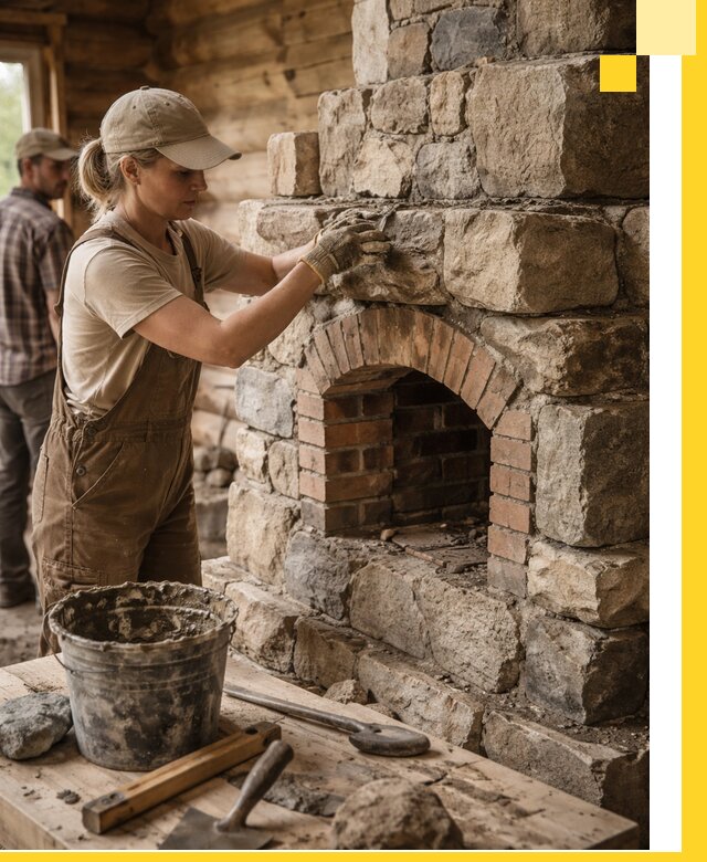 Каменные печи на заказ и монтаж в Салавате, долговечные решения