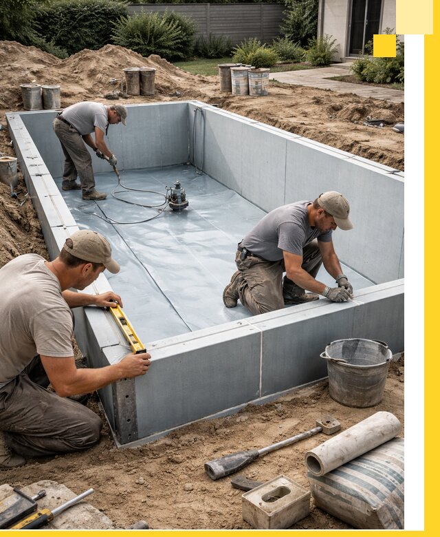 Профессиональный монтаж бассейнов под ключ в Салавате с гарантией