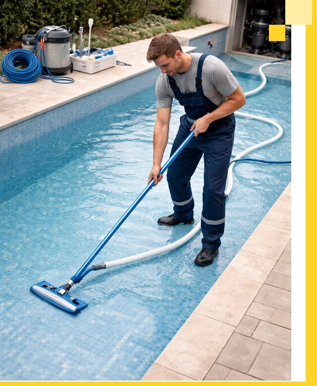 Профессиональная чистка бассейнов и фильтров в Салавате под ключ