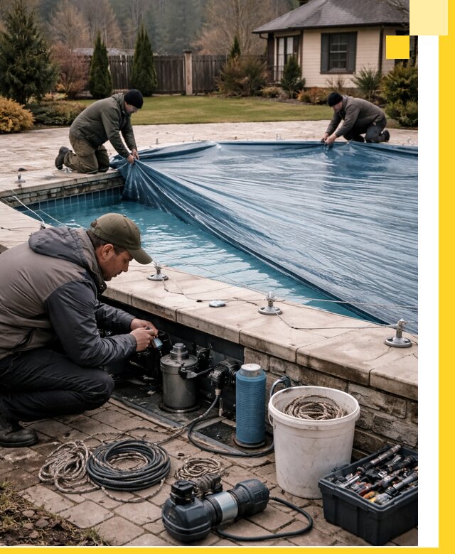 Консервация бассейнов в Салавате: подготовка к длительному хранению