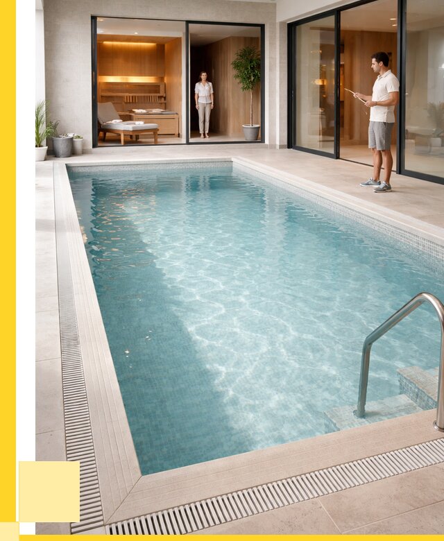 Отделка бассейна пленкой ПВХ в Салавате от 3734 р. - ЭриданСлв