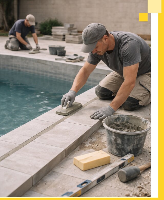 Отделка бассейнов в Салавате: декоративная отделка и гидроизоляция