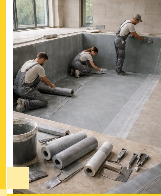 Гидроизоляция бассейнов в Салавате от 2134 р., ЭриданСлв