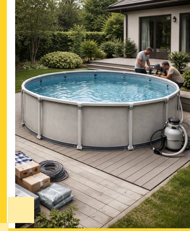 Купить каркасные бассейны в Салавате от 48011 р. | ЭриданСлв