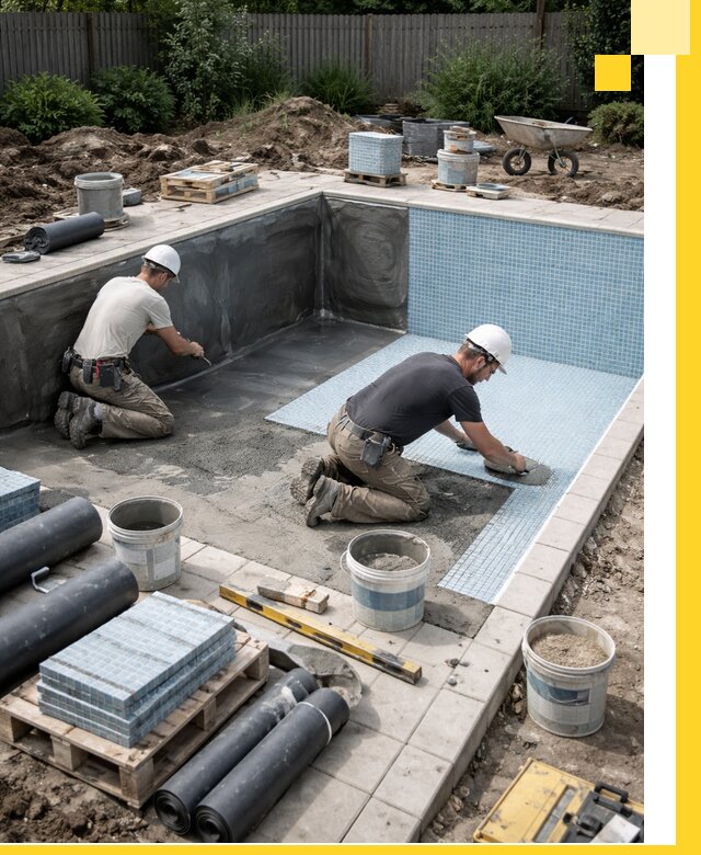 Проектирование и строительство стационарных бассейнов в Салавате