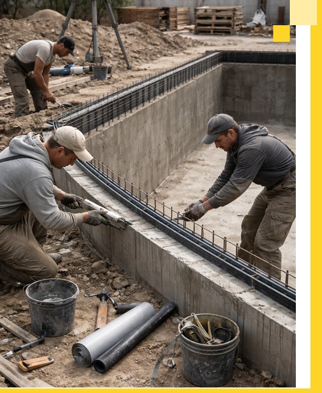 Качественный монтаж чаши бассейна в Салавате под ключ с гарантией