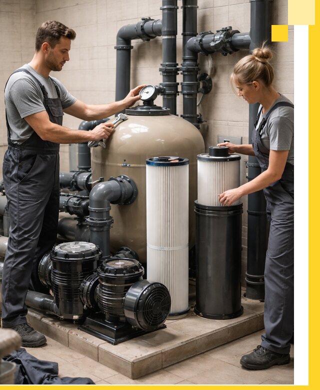 Фильтры и системы фильтрации для бассейнов в Салавате