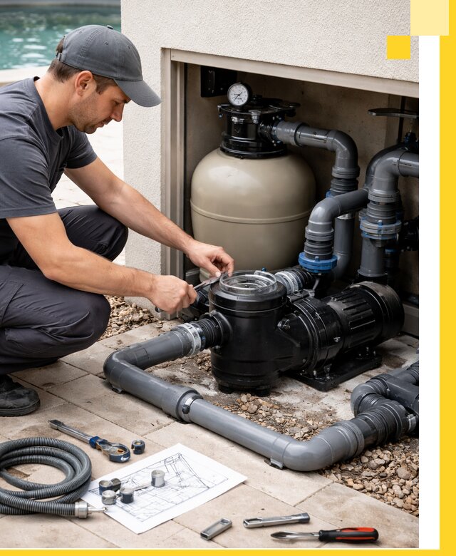 Поставка, монтаж и сервис насосов для бассейнов в Салавате