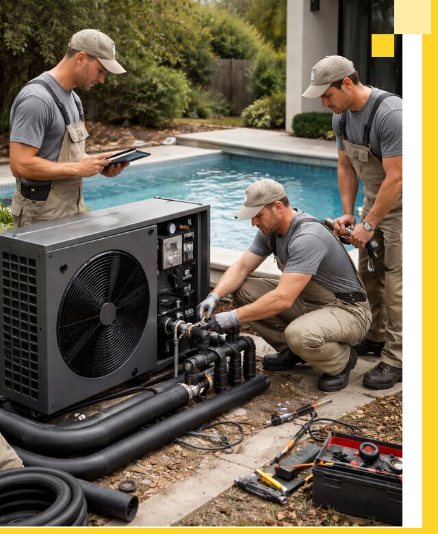 Проектирование и установка тепловых насосов для бассейнов в Салавате