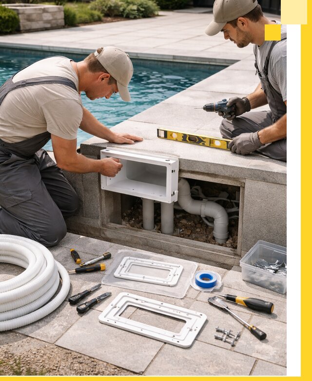 Поставка и установка скиммеров для бассейнов в Салавате