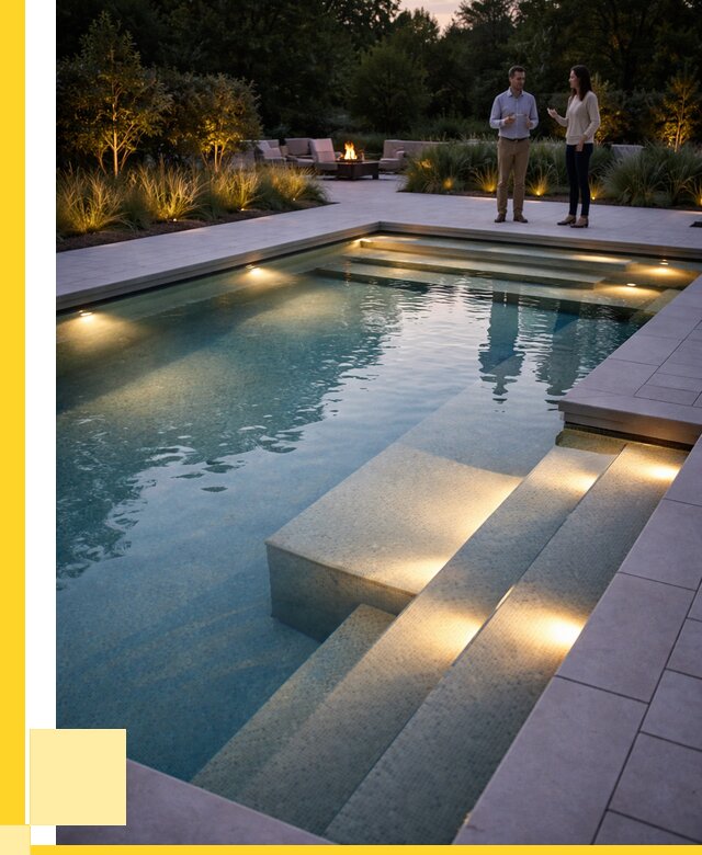 Освещение бассейнов в Салавате под ключ от 26673 р. | ЭриданСлв