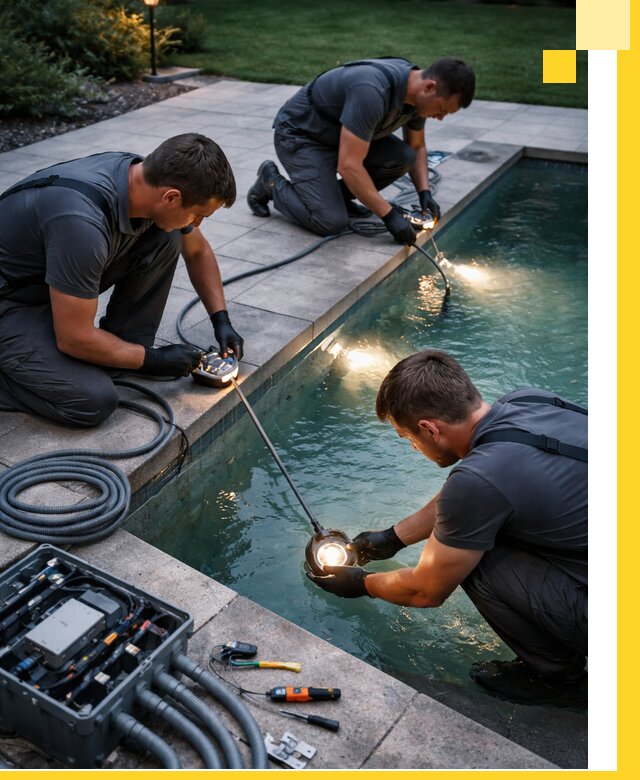 Профессиональное освещение бассейнов в Салавате: дизайн и монтаж