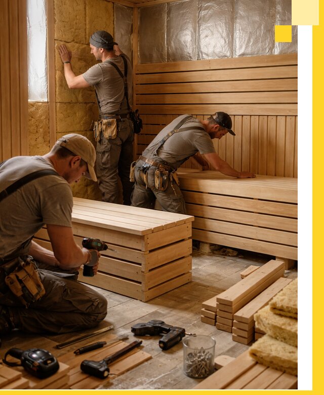 Профессиональное строительство саун под ключ в Салавате