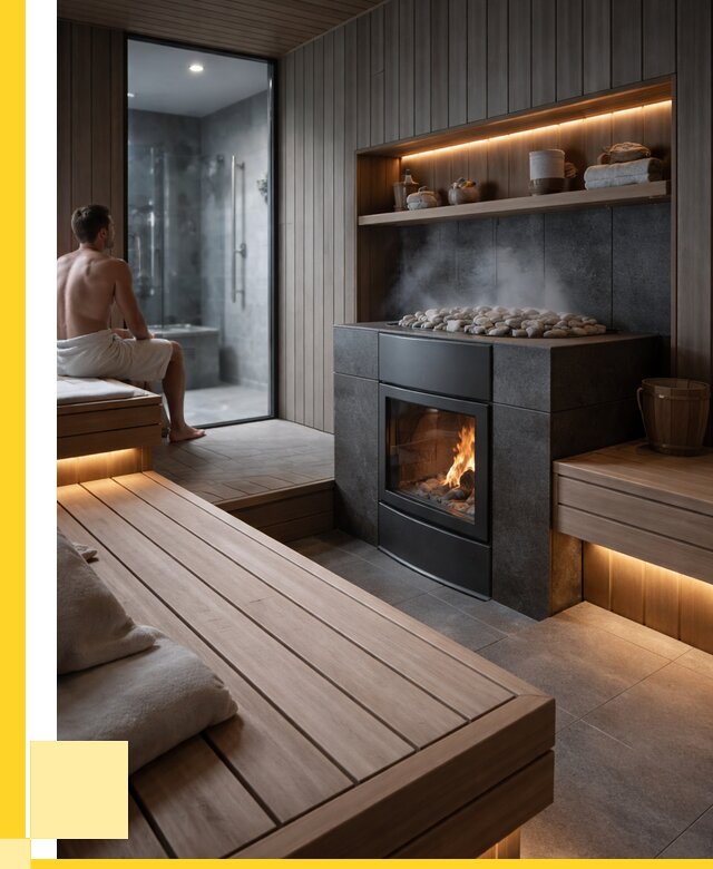 Проект сауны в частном доме в Салавате от 37342 р. | ЭриданСлв