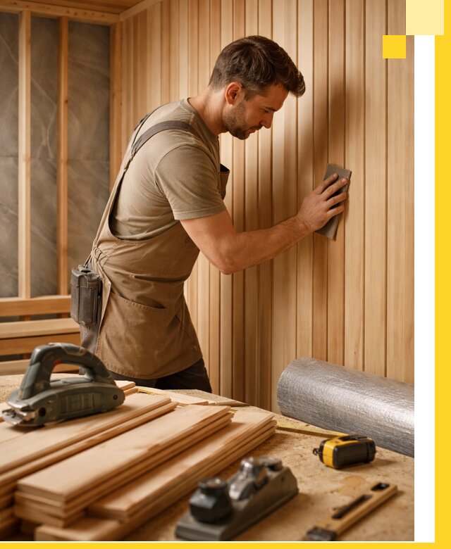 Профессиональная отделка саун и парных под ключ в Салавате