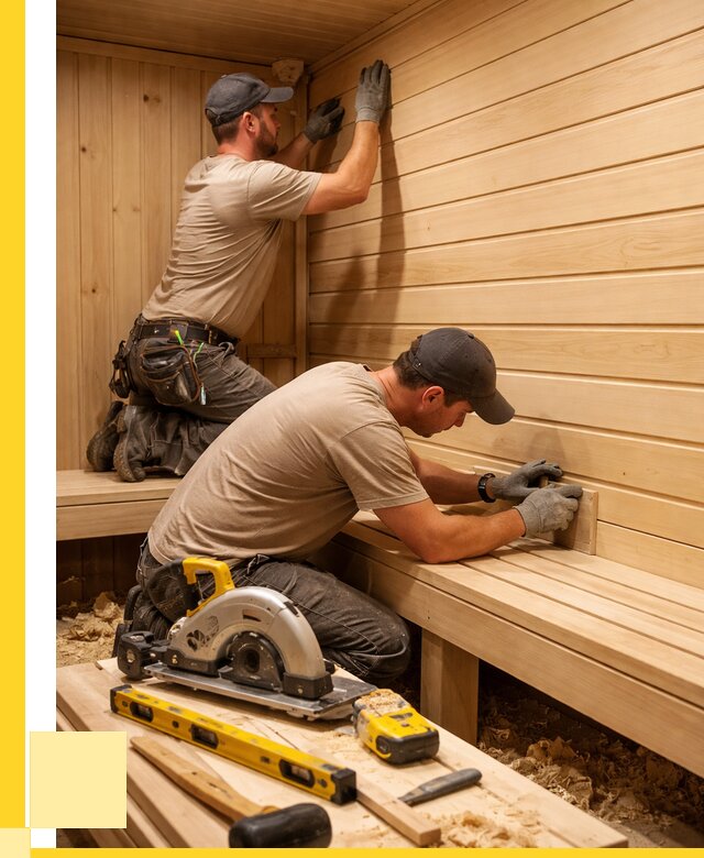 Обшивка саун вагонкой в Салавате от 2667 р. | ЭриданСлв