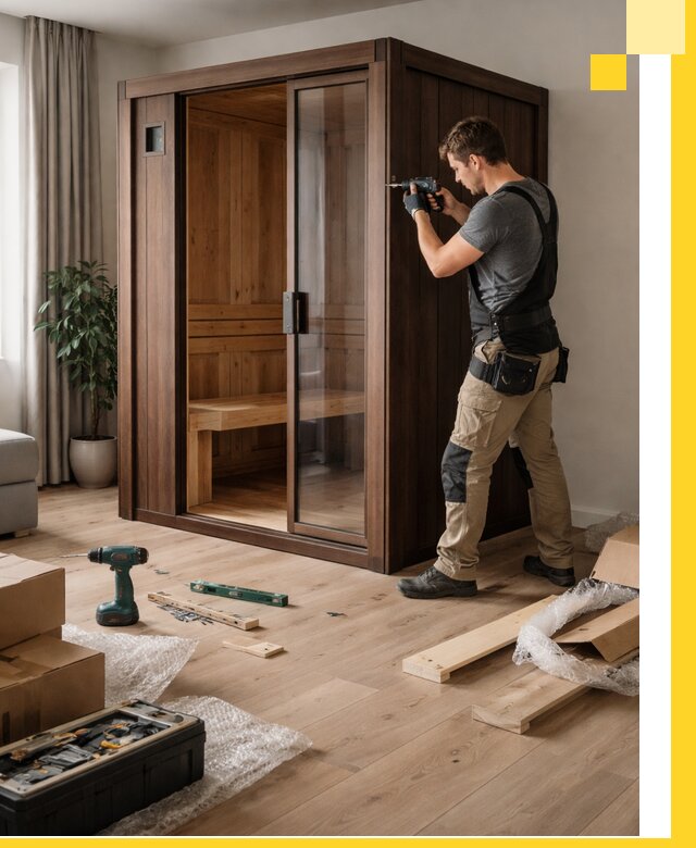 Установка и производство мини саун под ключ в Салавате